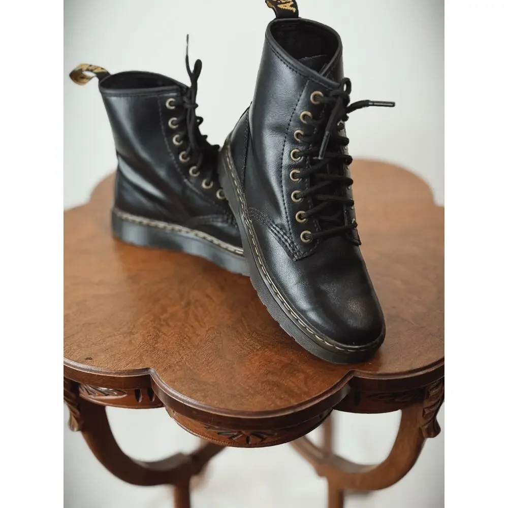 Dr. Marten Zavala Unisex Lace Up Combat Boot US Mens 5 US Womens 6 #0149